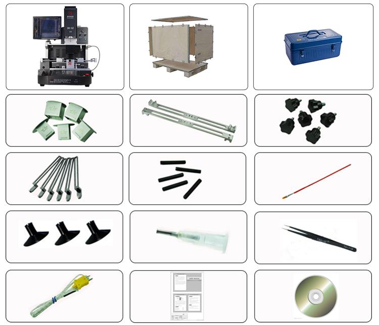 Semi Automatic Optical Alignment BGA Reballing Machine