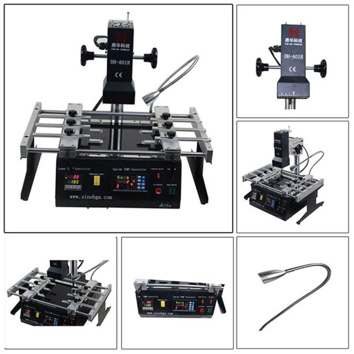 2 Heating Zones Keyboard Bga Rework Station