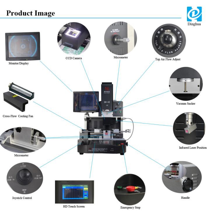 Bga Soldering Station Bga Rework Machine Bga Rework Reflow Station